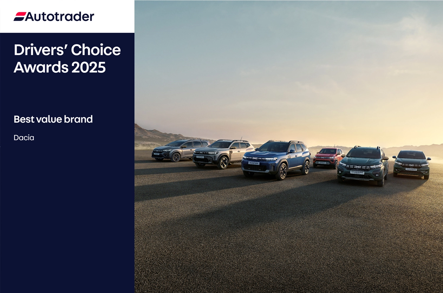 DACIA NAMED BEST VALUE BRAND