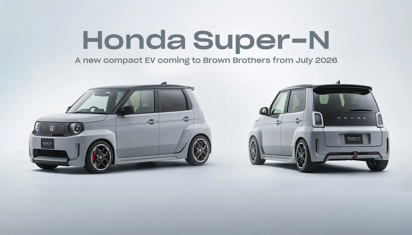 HONDA SUPER-N: A NEW EV ICON ON SALE IN THE UK FROM JULY