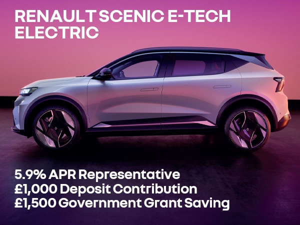 Renault Scenic new car in stock offer